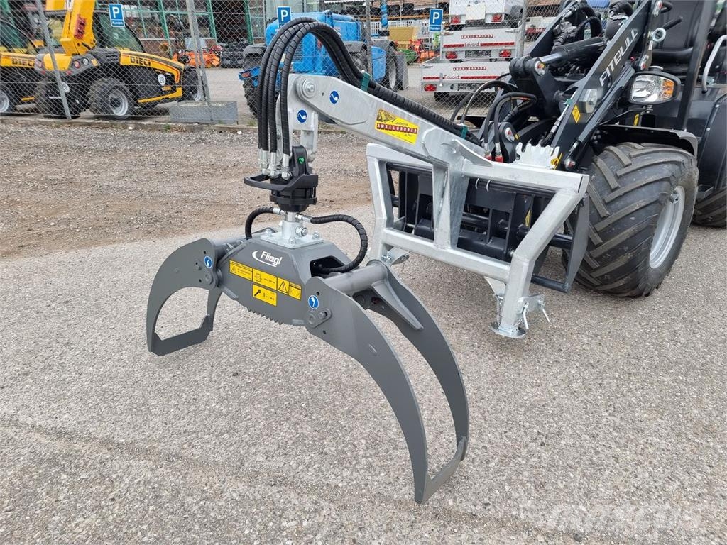 Fliegl Forstzange FZ 120 mit Rotator +Euroaufnahme Sonstige Forstmaschinen