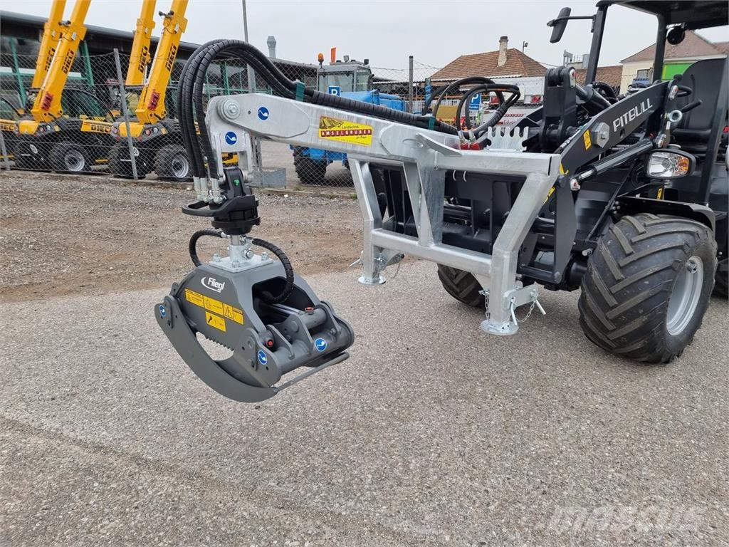 Fliegl Forstzange FZ 120 mit Rotator +Euroaufnahme Sonstige Forstmaschinen