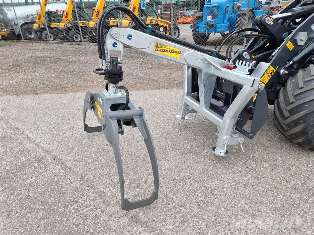 Fliegl Forstzange FZ 120 mit Rotator +Euroaufnahme Sonstige Forstmaschinen