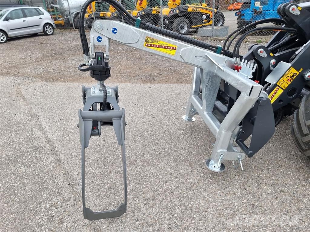 Fliegl Forstzange FZ 120 mit Rotator +Euroaufnahme Sonstige Forstmaschinen