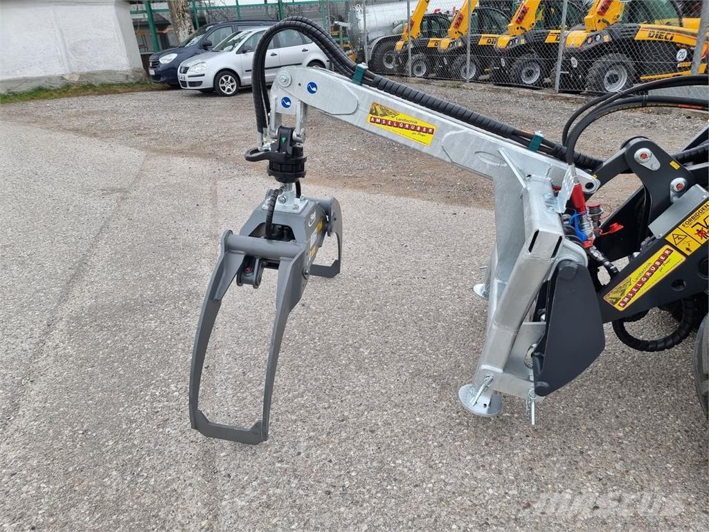 Fliegl Forstzange FZ 120 mit Rotator +Euroaufnahme Sonstige Forstmaschinen