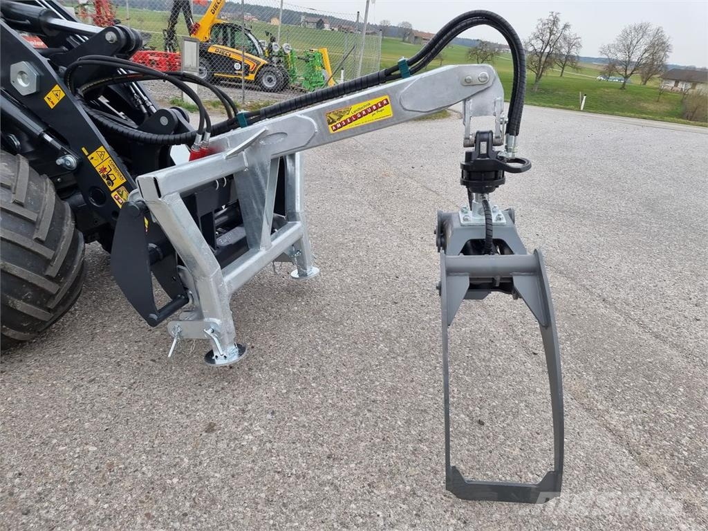 Fliegl Forstzange FZ 120 mit Rotator +Euroaufnahme Sonstige Forstmaschinen