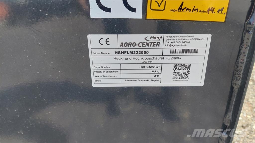 Fliegl Gigant 2200mm Навесное оборудование и запчасти
