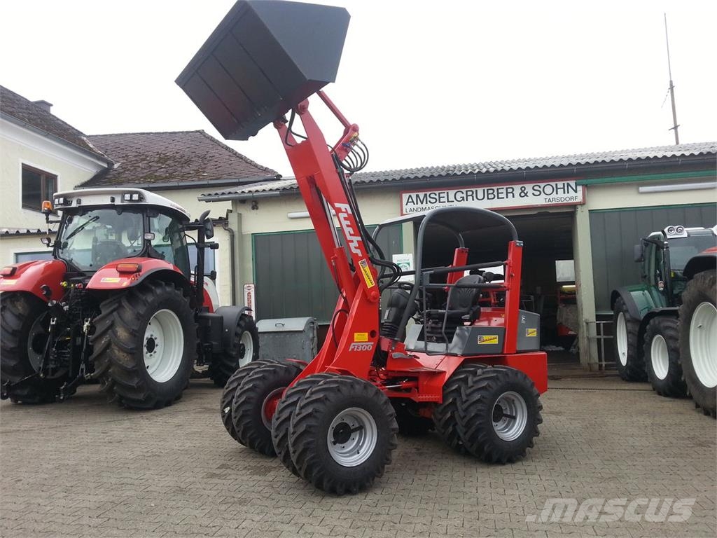 Fuchs F 1300 mit 3xDW, Tandempumpe, Plaentenachsen uvm Homlokrakodók és kotrók