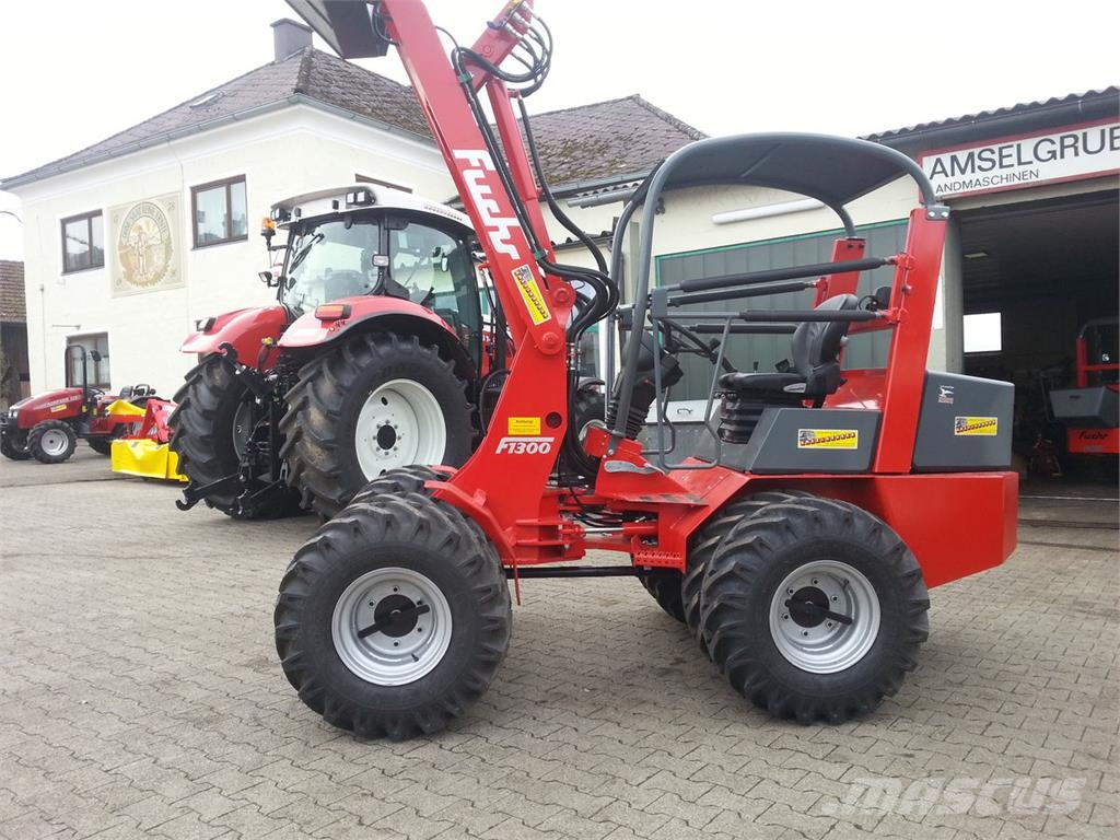 Fuchs F 1300 mit 3xDW, Tandempumpe, Plaentenachsen uvm Homlokrakodók és kotrók