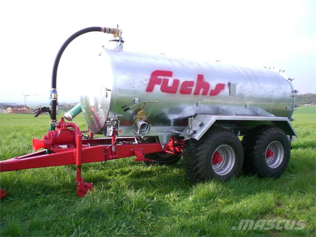 Fuchs Güllefass Mit Tandemachse Flytgödselspridare