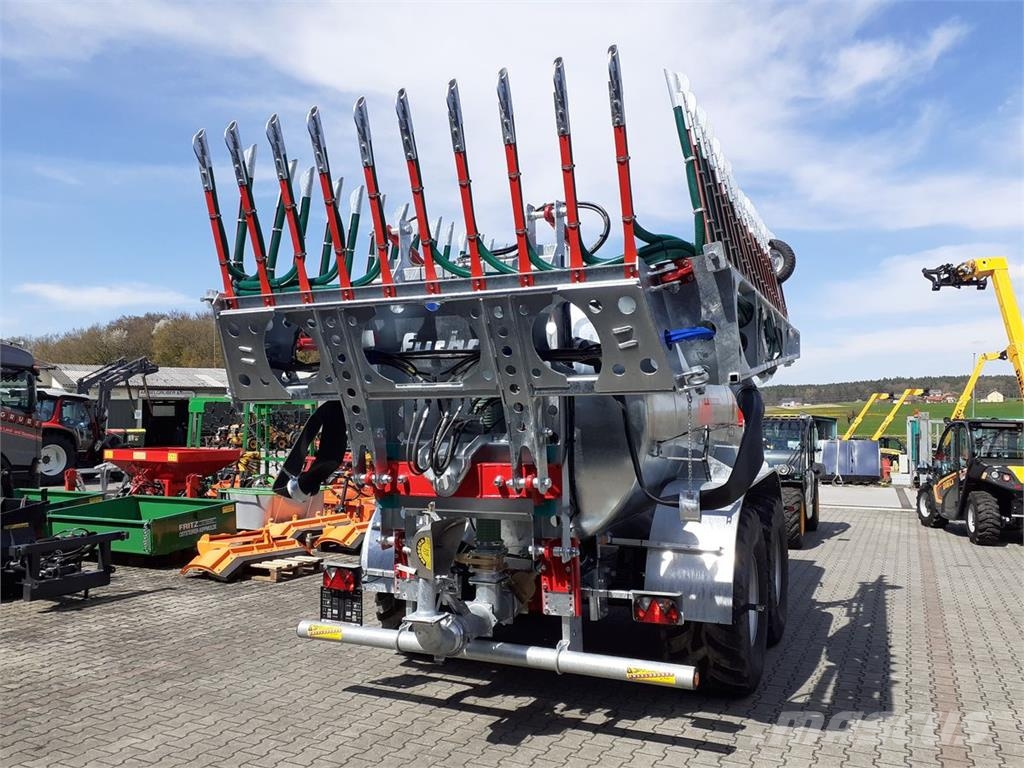 Fuchs VK 11 PRO TANDEM mit FSV 12 Meter FUCHS Schlepp Flytgödselspridare