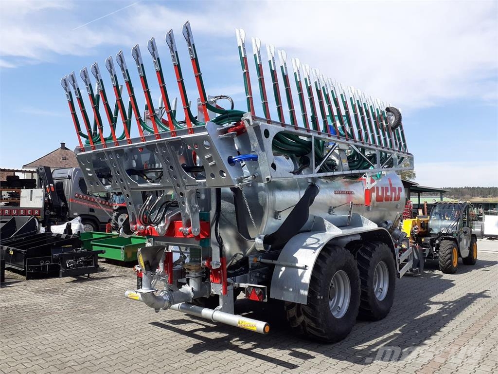 Fuchs VK 11 PRO TANDEM mit FSV 12 Meter FUCHS Schlepp Flytgödselspridare
