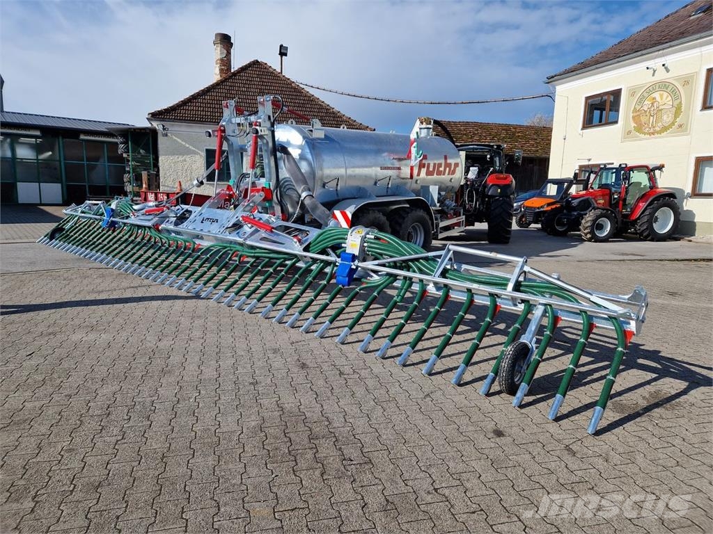 Fuchs VK 11 PRO TANDEM mit FSV 12 Meter FUCHS Schlepp Flytgödselspridare