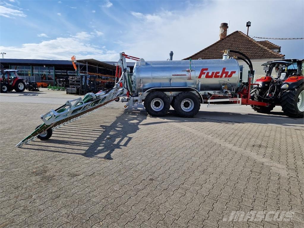Fuchs VK 11 PRO TANDEM mit FSV 12 Meter FUCHS Schlepp Flytgödselspridare