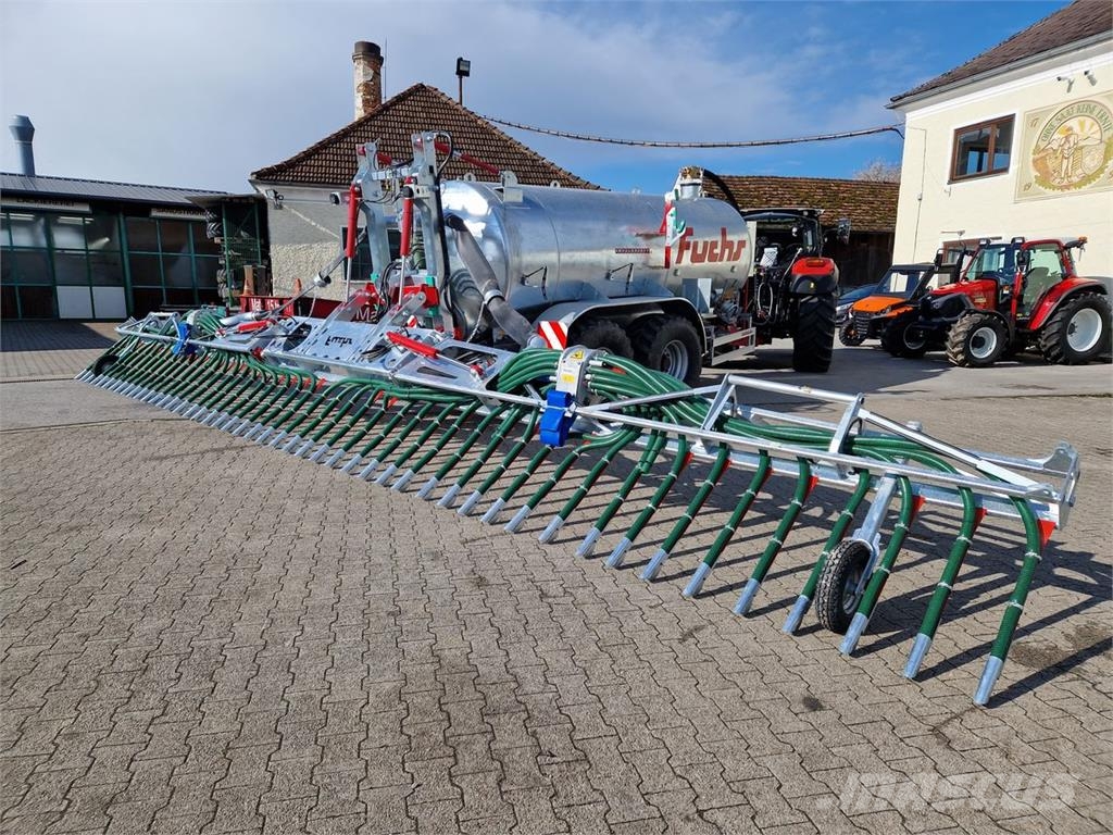 Fuchs VK 11 PRO TANDEM mit FSV 12 Meter FUCHS Schlepp Flytgödselspridare