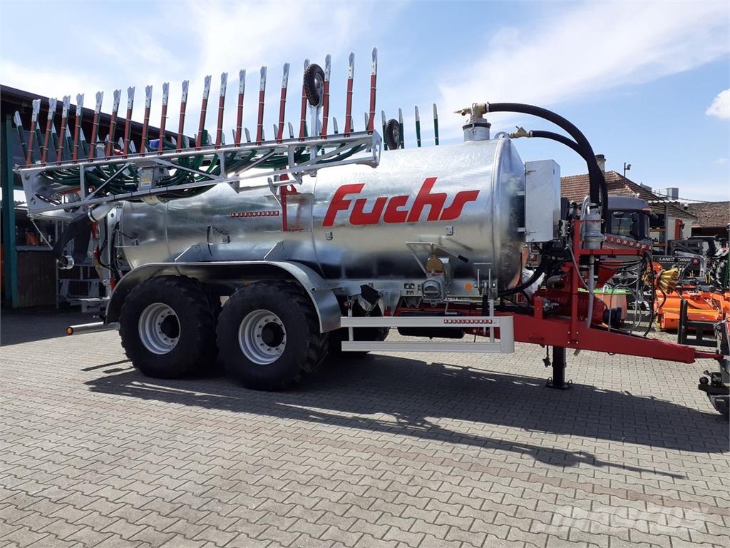 Fuchs VK 11 PRO TANDEM mit FSV 12 Meter FUCHS Schlepp Flytgödselspridare