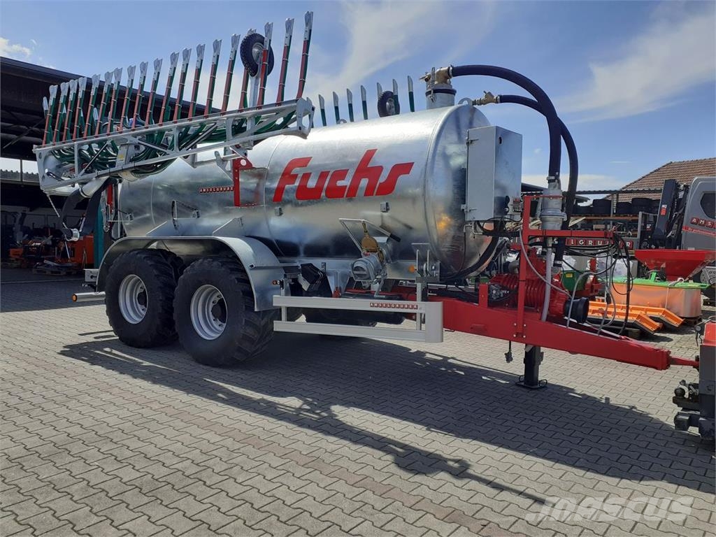 Fuchs VK 11 PRO TANDEM mit FSV 12 Meter FUCHS Schlepp Flytgödselspridare