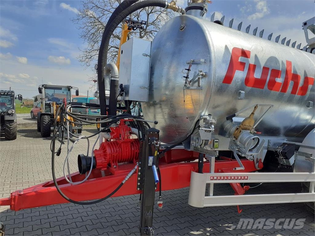 Fuchs VK 11 PRO TANDEM mit FSV 12 Meter FUCHS Schlepp Flytgödselspridare