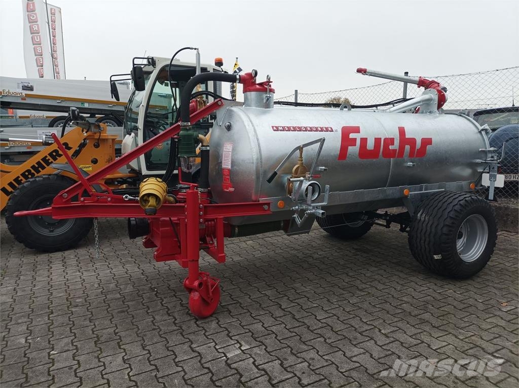 Fuchs VK 3 Alpin mit Hochdruckverteiler Flytgödselspridare