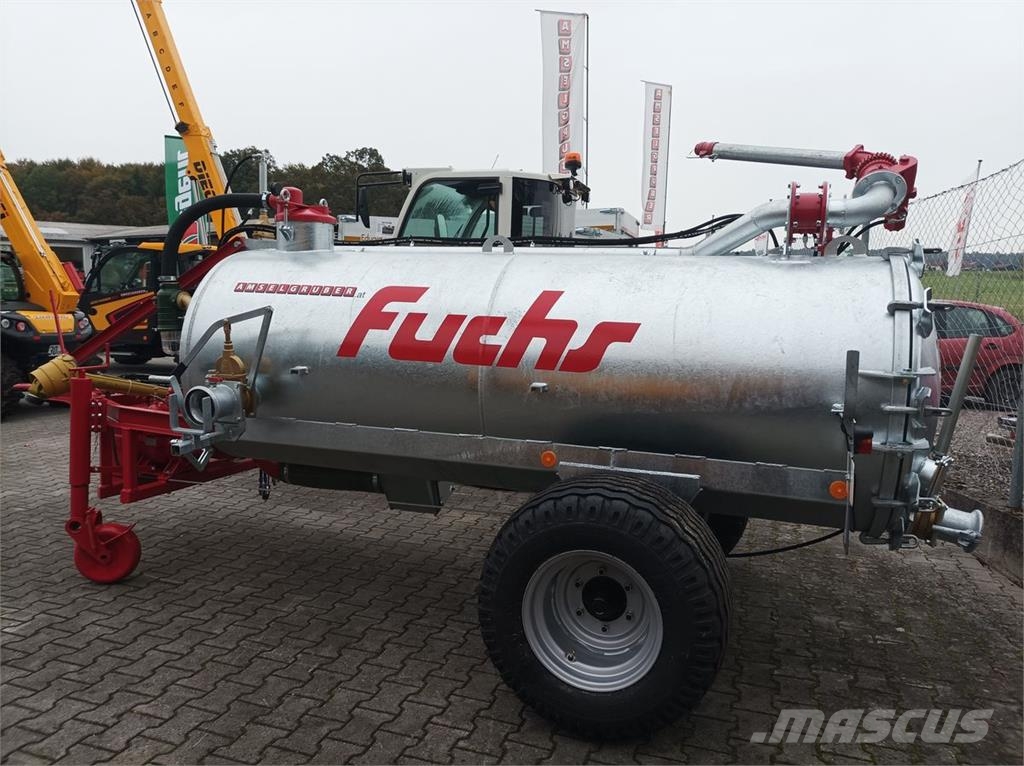 Fuchs VK 3 Alpin mit Hochdruckverteiler Flytgödselspridare