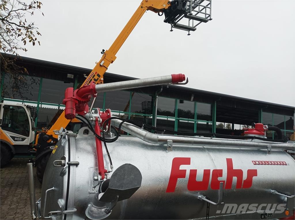 Fuchs VK 3 Alpin mit Hochdruckverteiler Flytgödselspridare