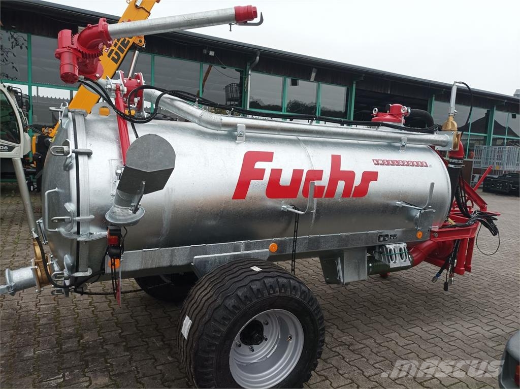 Fuchs VK 3 Alpin mit Hochdruckverteiler Flytgödselspridare