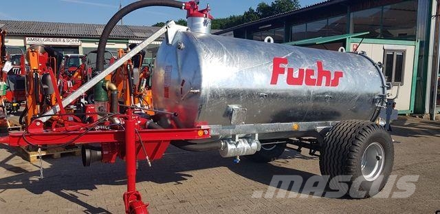 Fuchs VK 4 4000 Liter Vakuumfass Slurry tankers