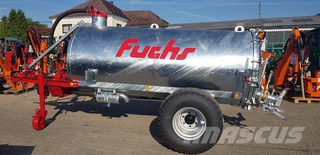Fuchs VK 4 4000 Liter Vakuumfass Slurry tankers