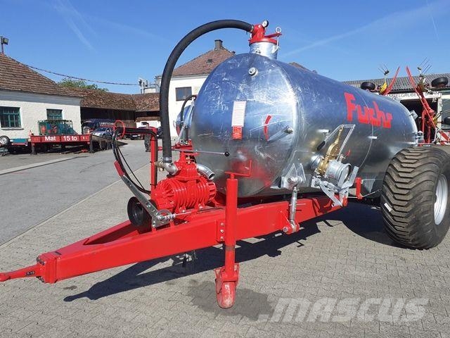 Fuchs VK 5000 E Vakuumfass 5.200 Liter Flytgödselspridare