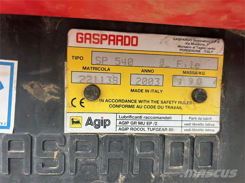 Gaspardo 8 reihig Scheibenschar-Top Zustand Planters