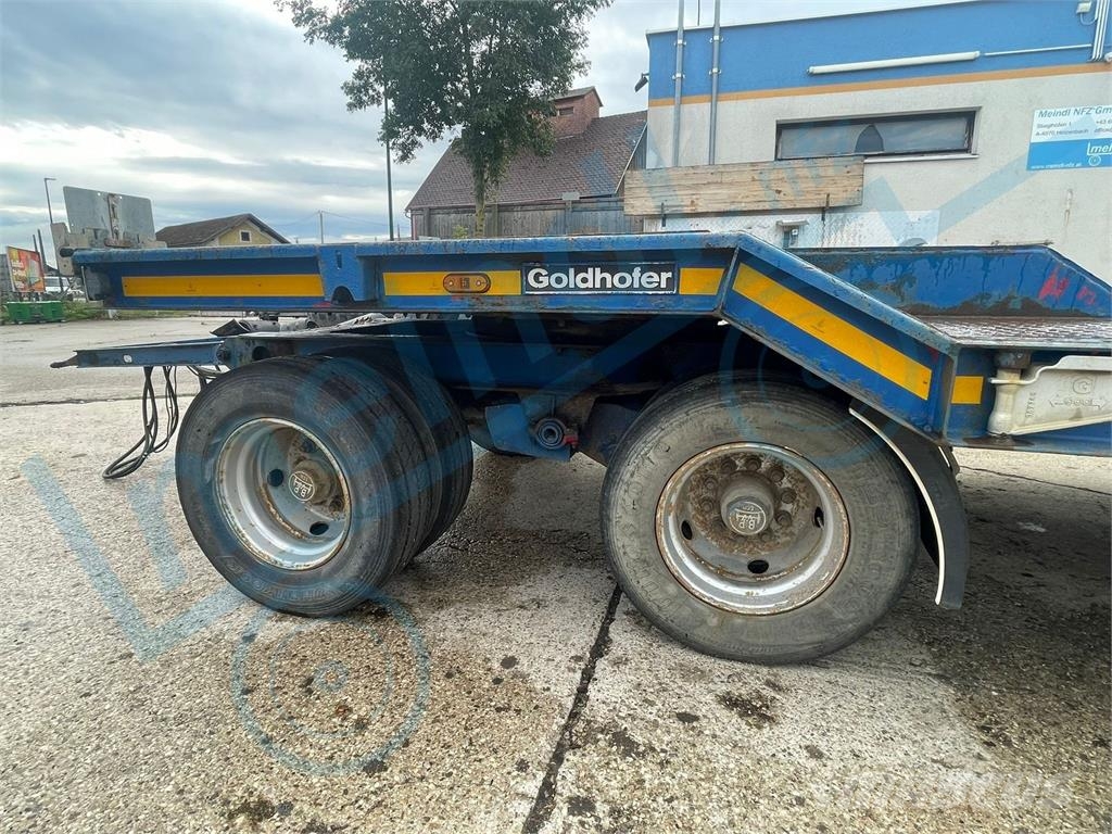 Goldhofer 4 Achs Tieflader Weitere Anhänger