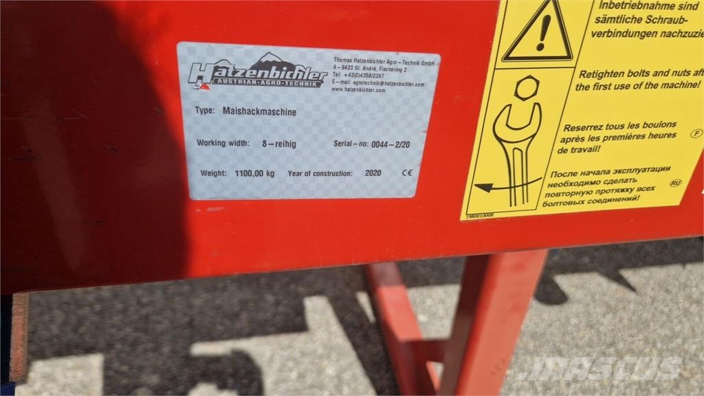 Hatzenbichler Hackgerät 8*75 Heck Άλλες μηχανές σποράς και εξαρτήματα