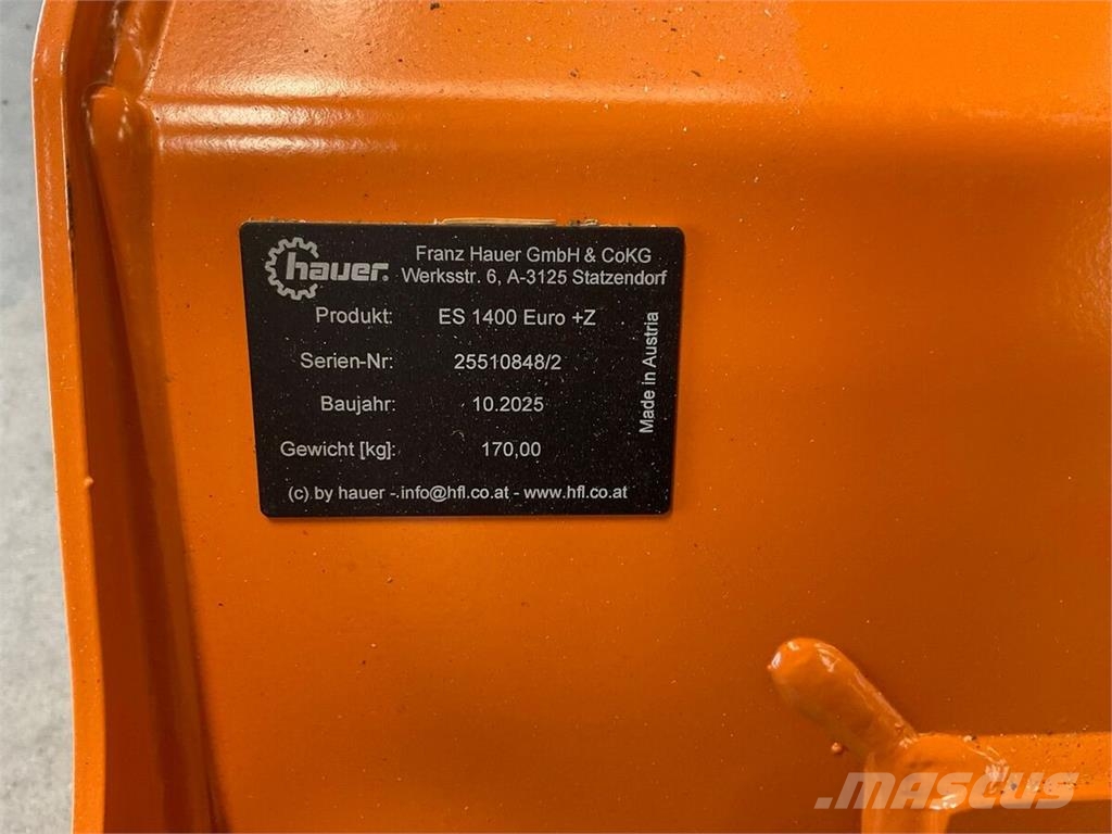 Hauer ES 1400 Euro +Z Sonstige Landmaschinen