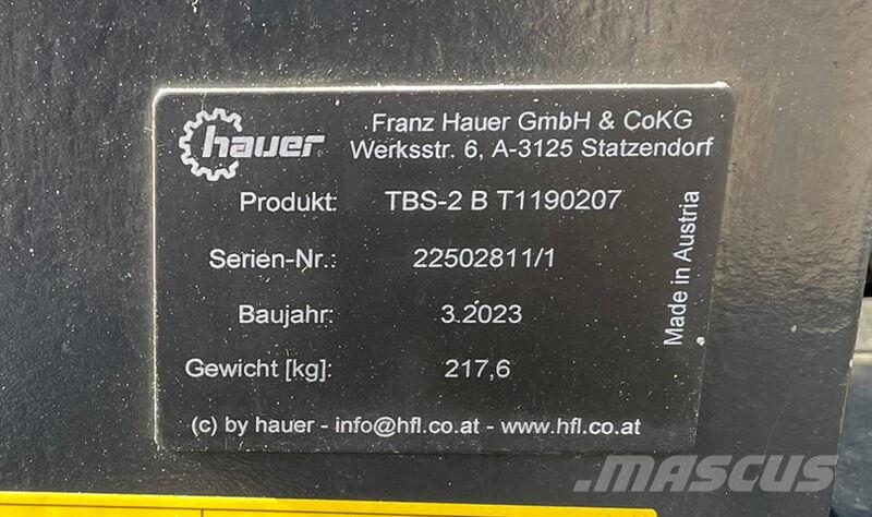 Hauer TBS2-B für New Holland T5 Dual Command Egyéb traktor tartozékok