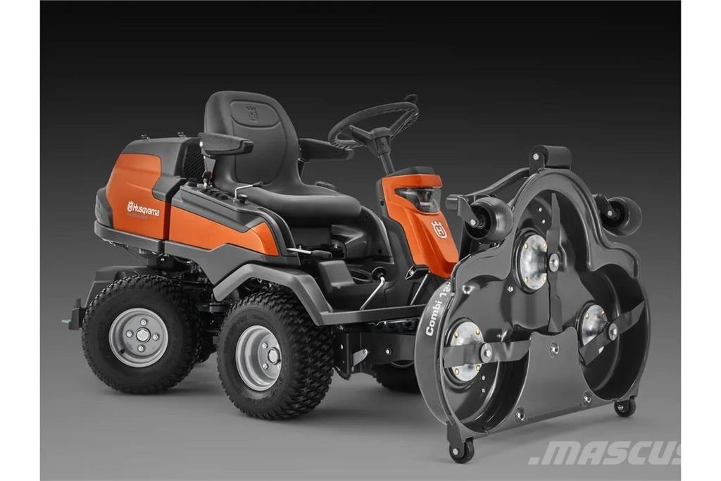 Husqvarna Rider 420 TsX AWD + Schneesschild + Mähdeck Sonstige Kommunalmaschinen