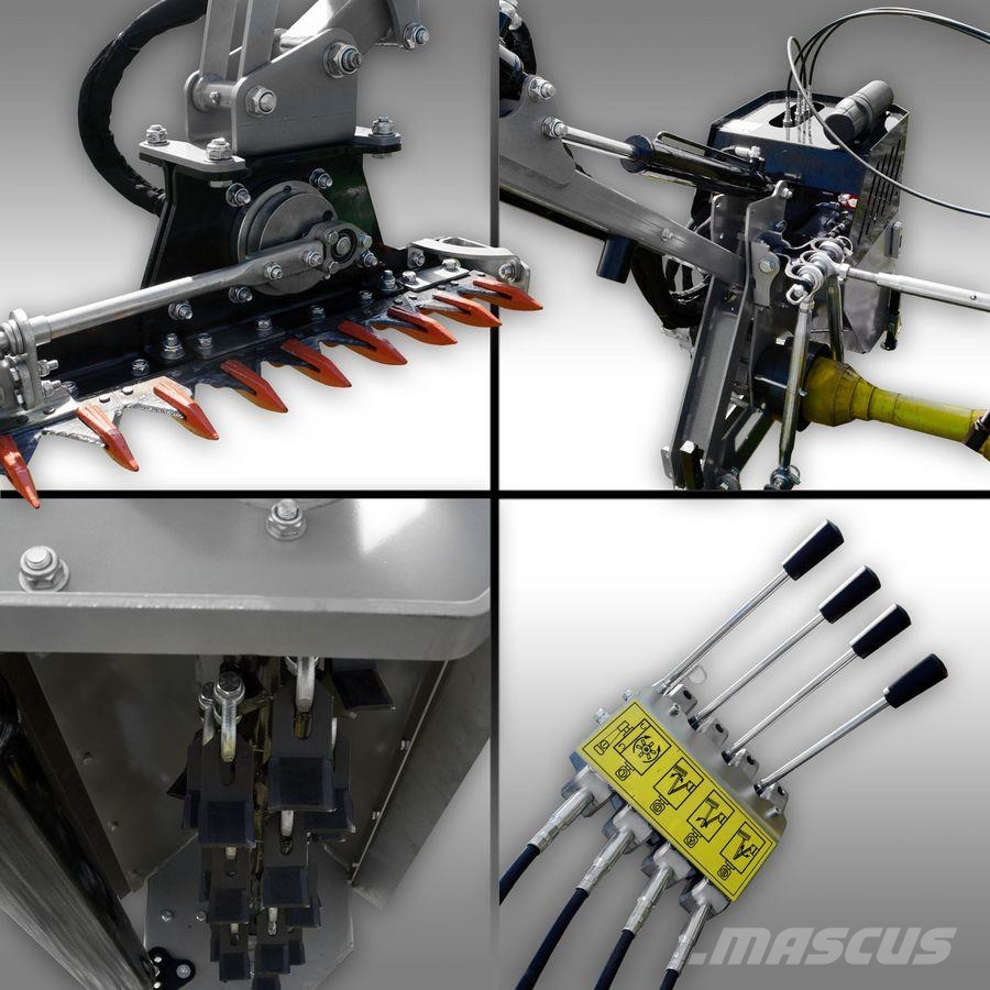 Hydraulischer Heckmulcher/Mähbalken Jansen HMS-1 Other sowing machines and accessories