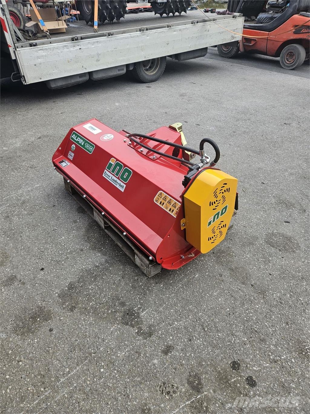 INO MULCHER ALPIN 130 H zu Brielmaier Kosilice za pašnjak