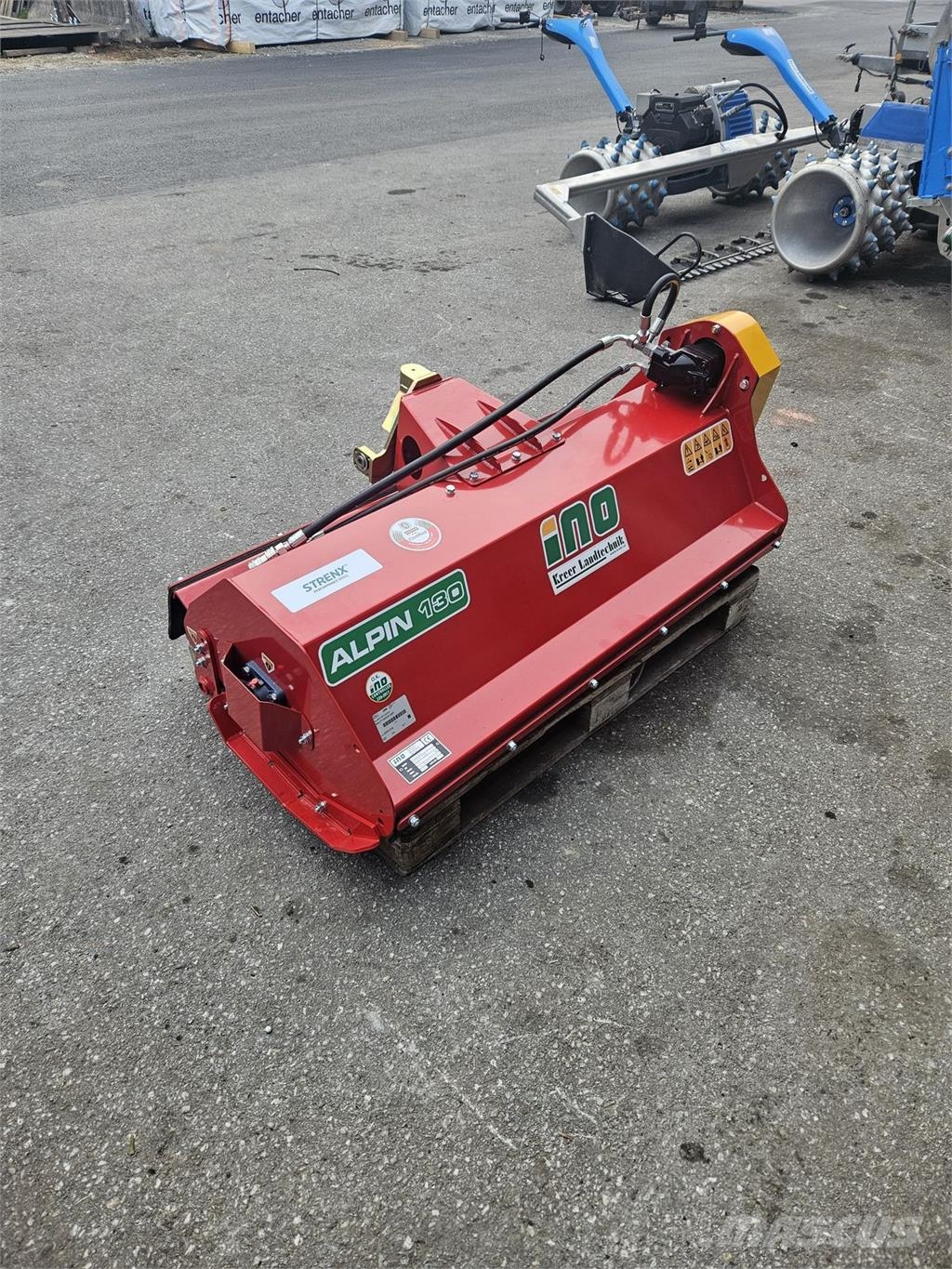 INO MULCHER ALPIN 130 H zu Brielmaier Kosilice za pašnjak
