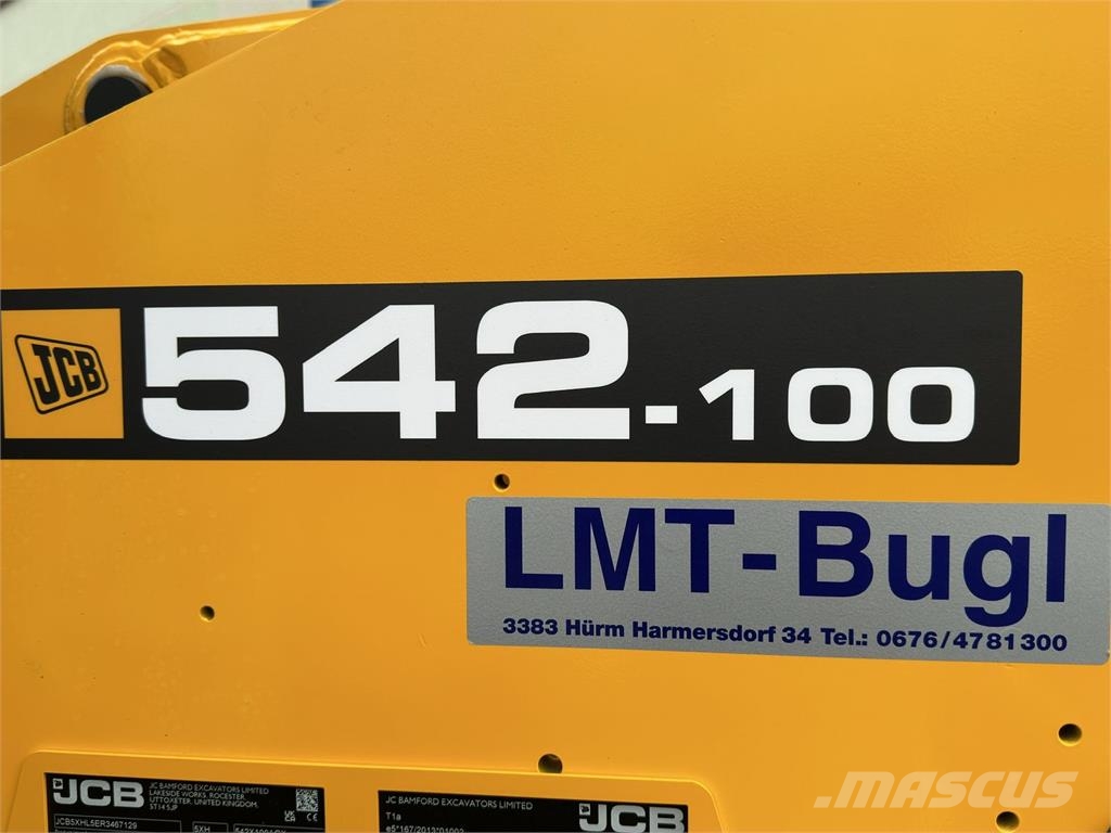 JCB 542-100 Agri-Xtra Dual-Tec Telescopic handlers
