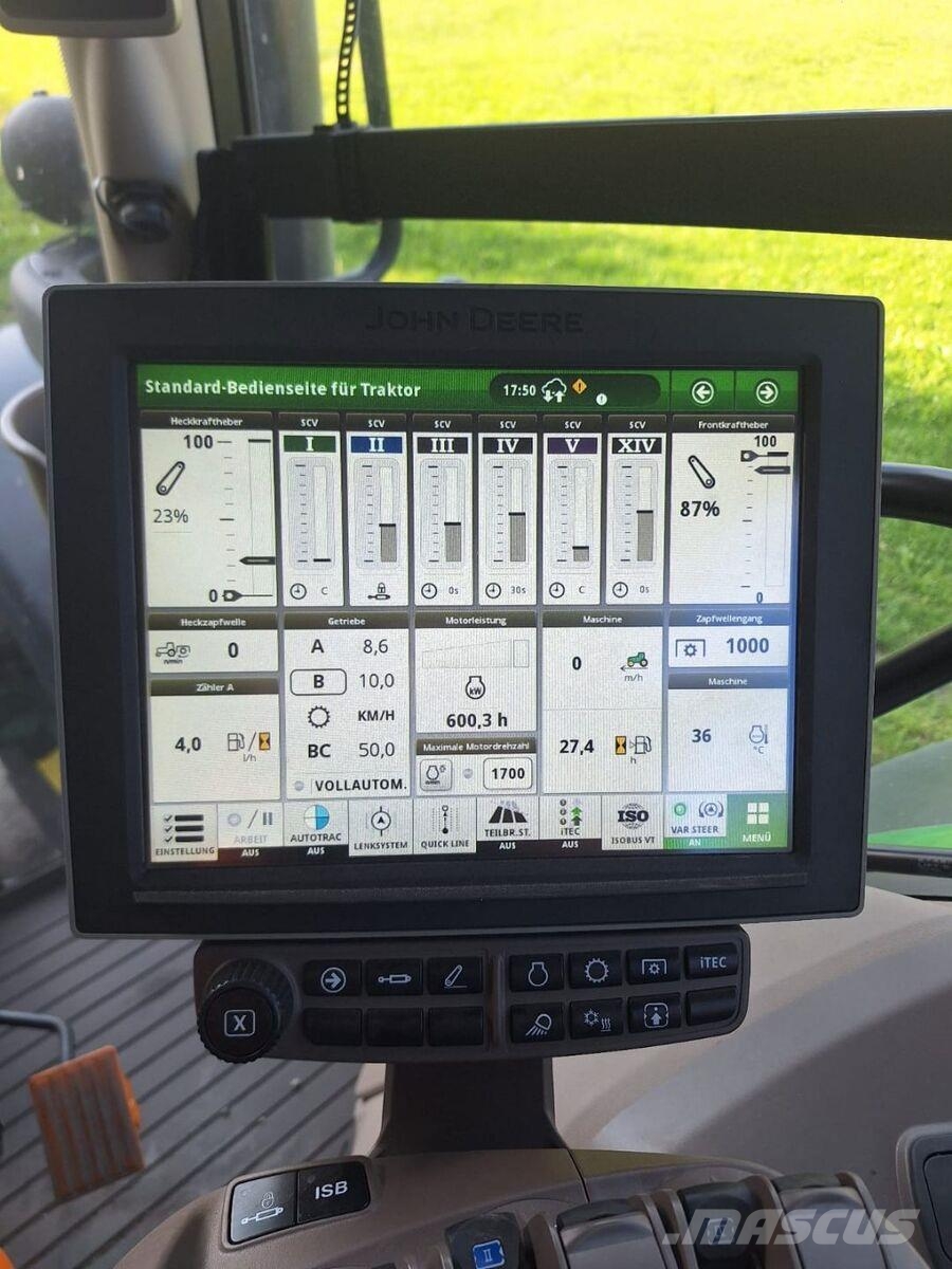 John Deere 6R 195 الجرارات