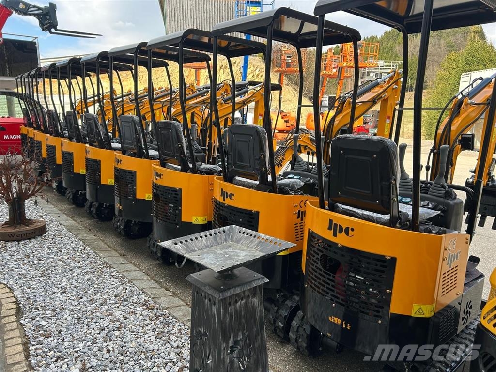 JPC HT12 Minibagger حفارات صغيرة أقل من 7 طن (حفارات صغيرة)
