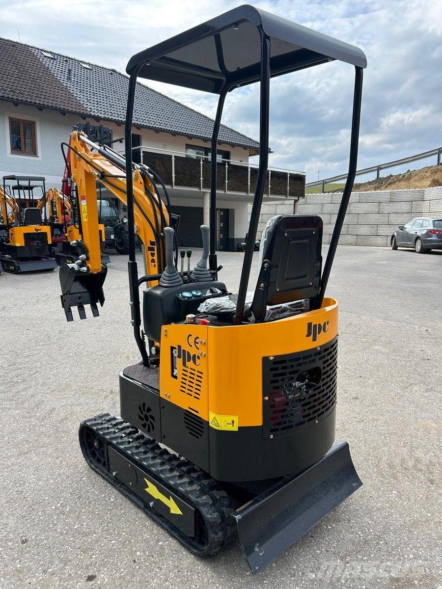JPC HT12 Minibagger حفارات صغيرة أقل من 7 طن (حفارات صغيرة)