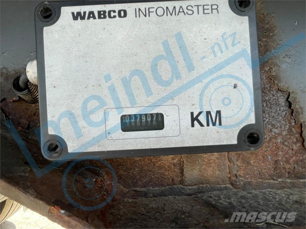 Kempf 3 Achs Getreidekipper مقطورات قلابة