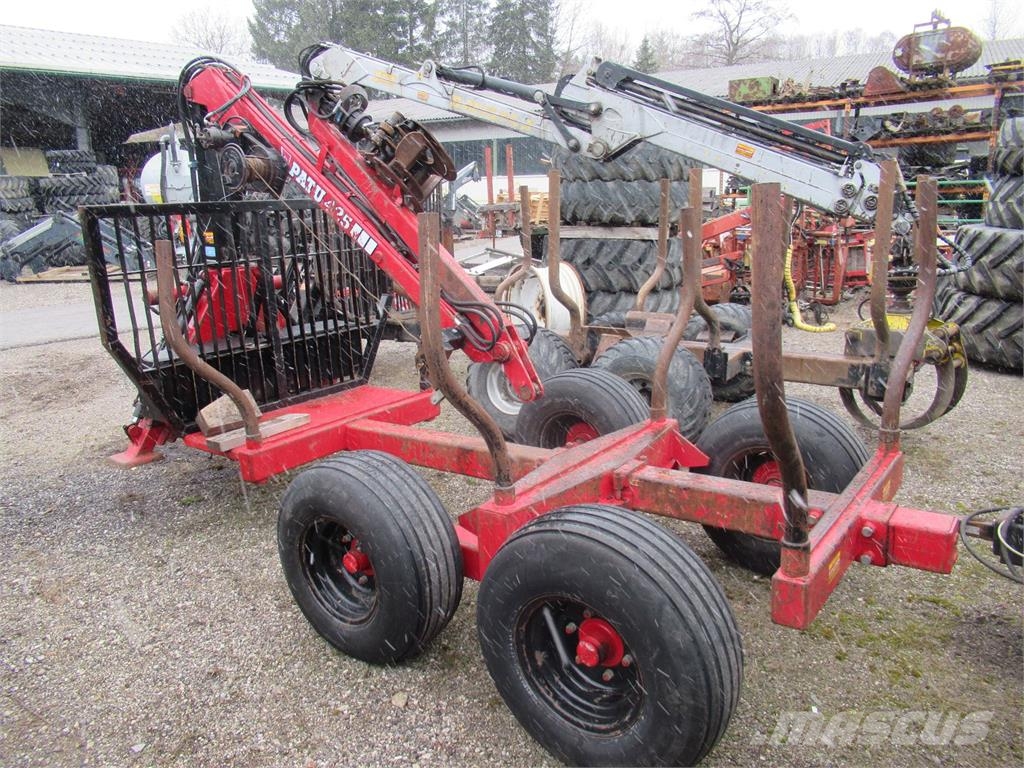 Kesla 2300 + 425 Patu Лісові причепи