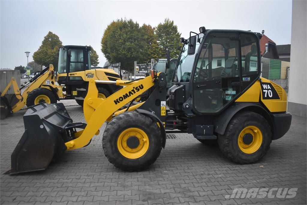 Komatsu WA70-7 mit Straßenzulassung Фронтальні навантажувачі