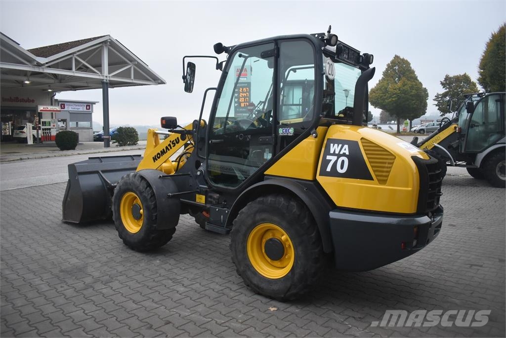 Komatsu WA70-7 mit Straßenzulassung Фронтальні навантажувачі