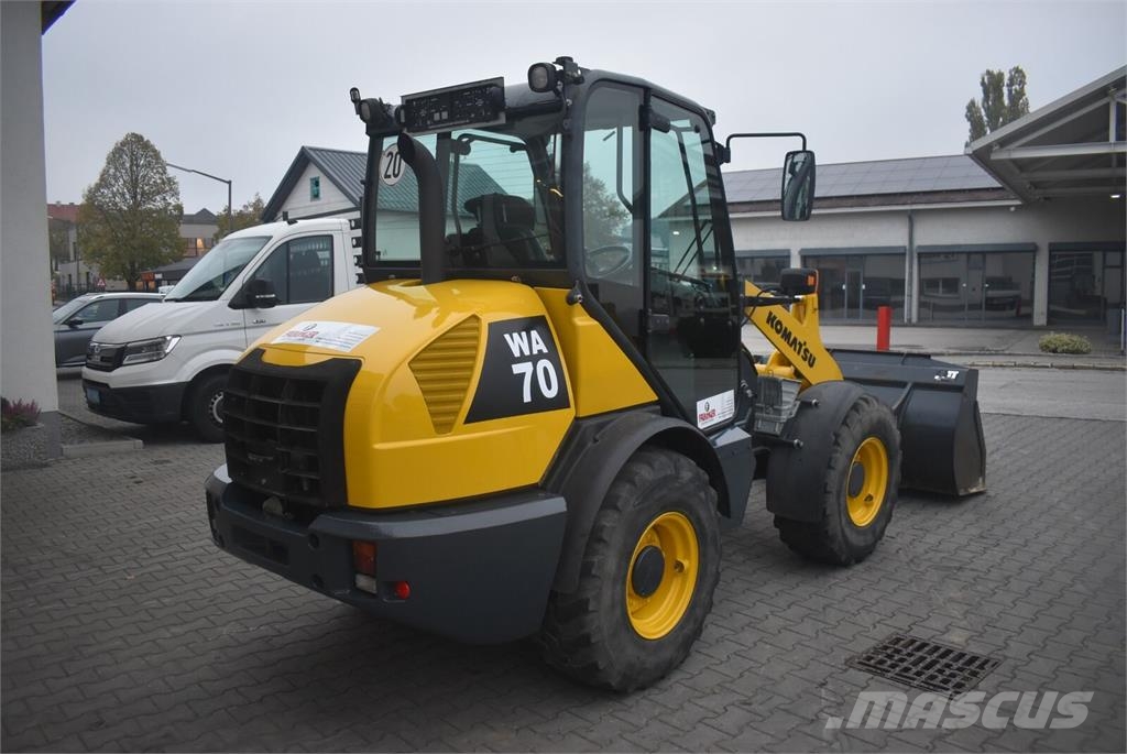 Komatsu WA70-7 mit Straßenzulassung Фронтальні навантажувачі