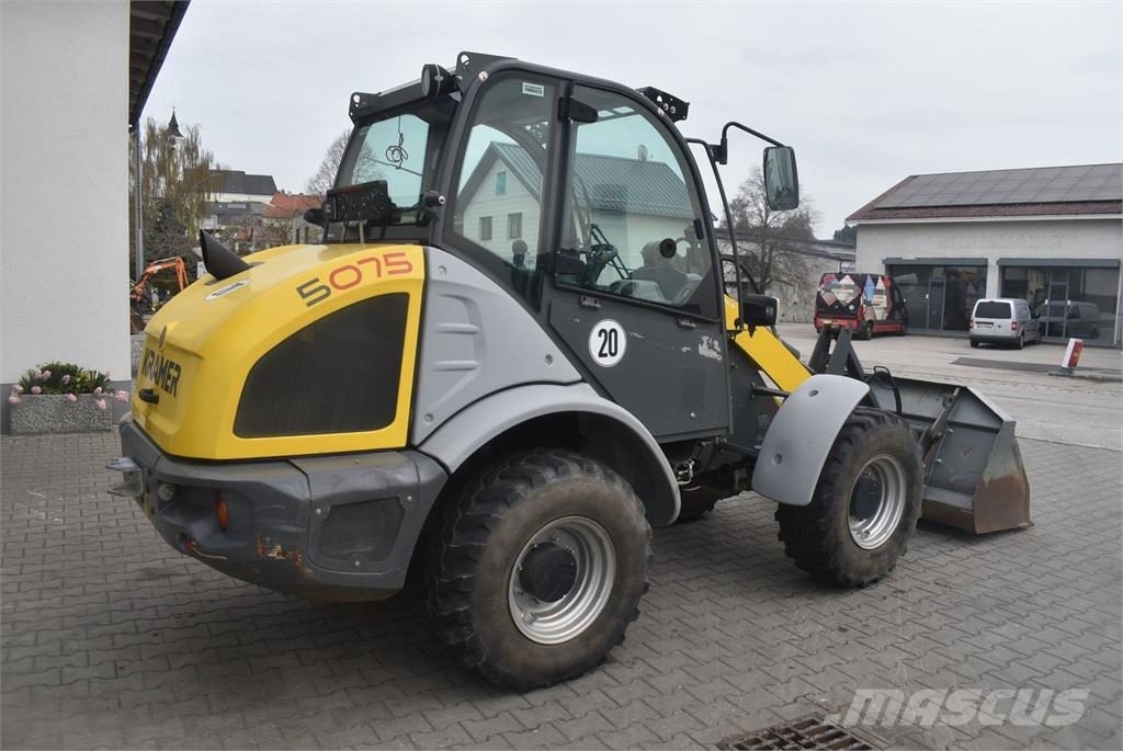 Kramer 5075 mit Straßenzulassung Wielladers
