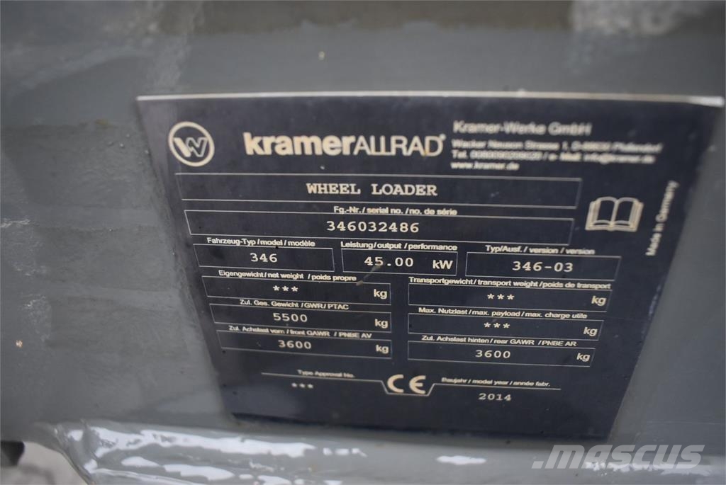 Kramer 750 Kolesni nakladalci