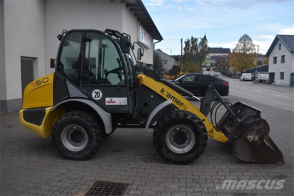 Kramer 750 mit Straßenzulassung Hjullastere