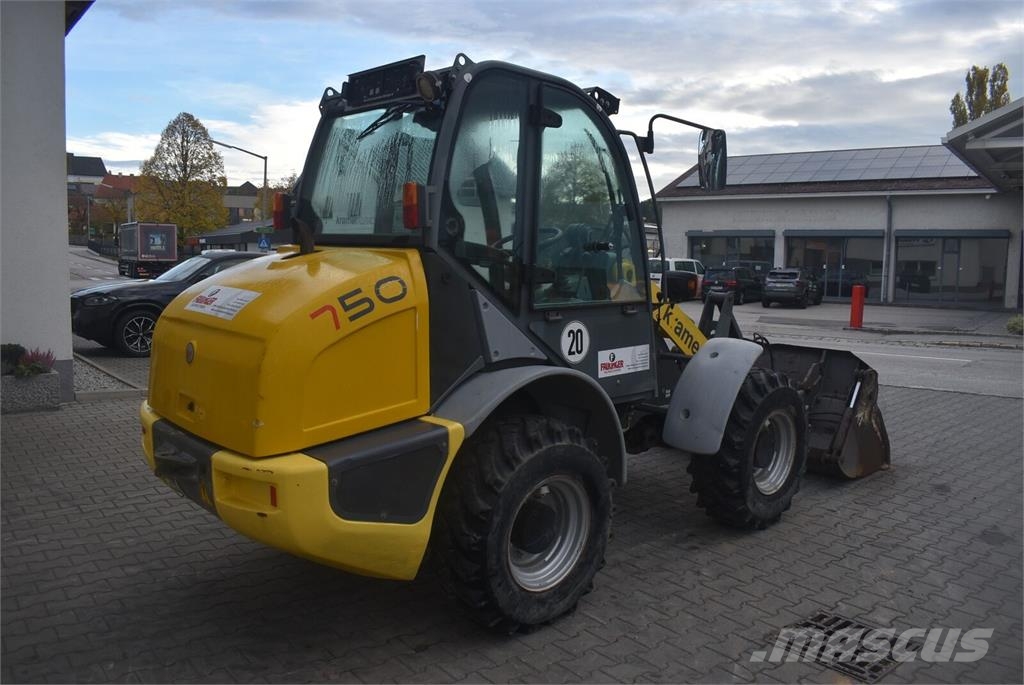 Kramer 750 mit Straßenzulassung Hjullastere