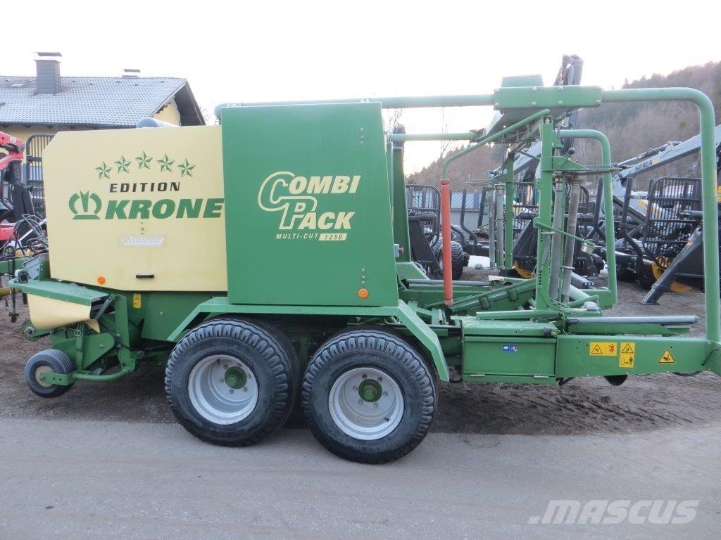Krone Combi Pack 1250 MC 圓型牧草打包機