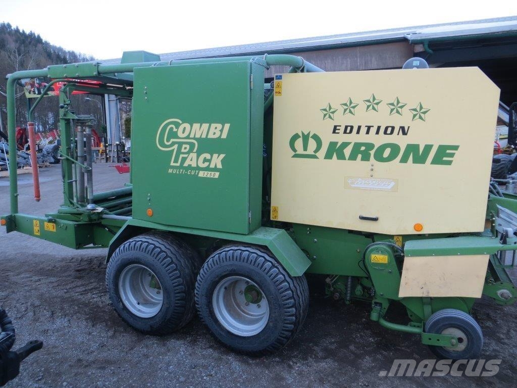 Krone Combi Pack 1250 MC 圓型牧草打包機