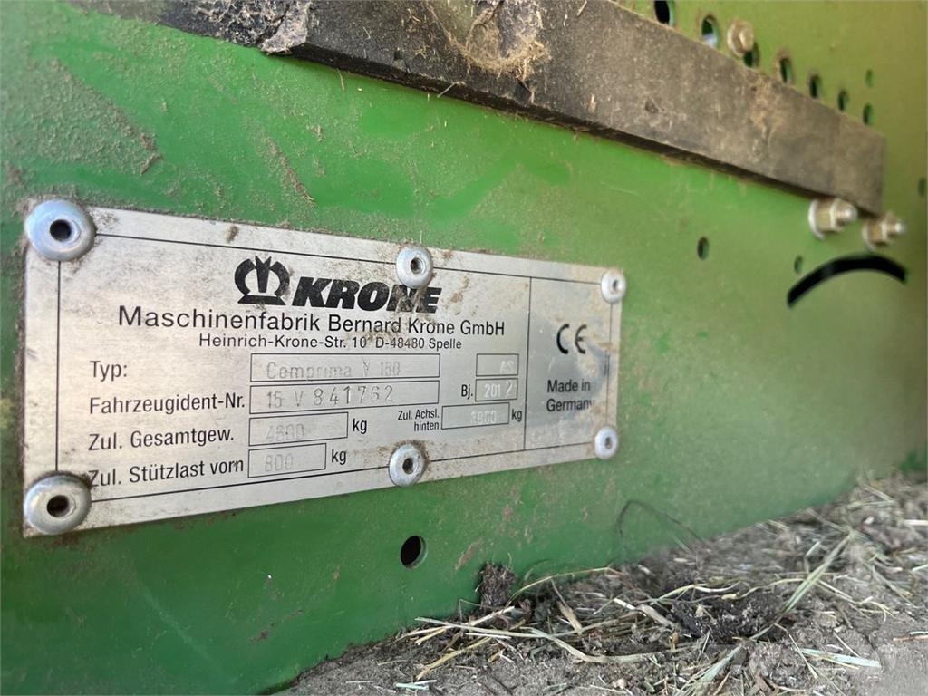 Krone Comprima V 150 XC Empacadoras circular